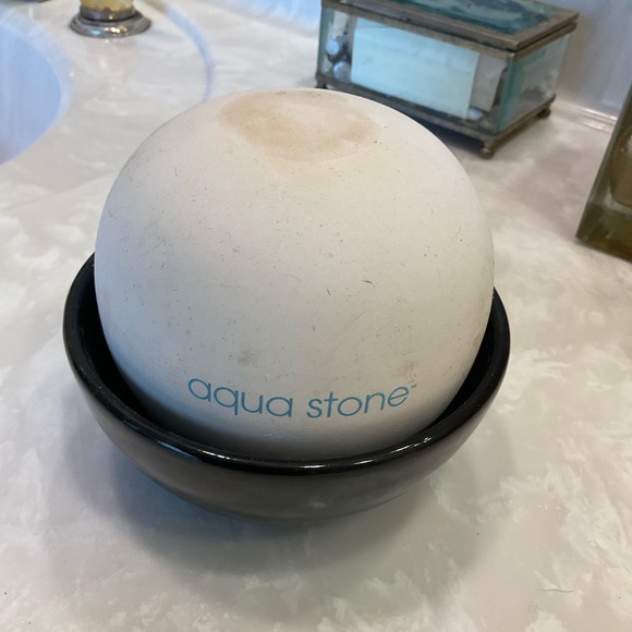 Aqua Stone Humidifier All Natural Porous Stone Decorative Baby Adult Humidifier - Picture 2 of 8